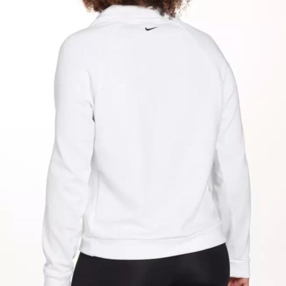 Nike All Time Half Zip Therma Loose Fit White S - Picture 2 of 4